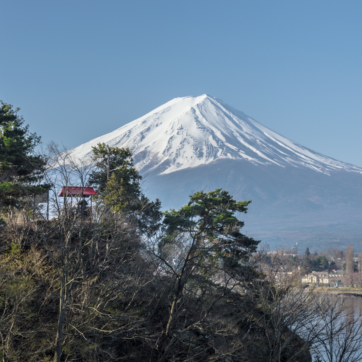 Get the best views of Mount Fuji around Kawaguchiko