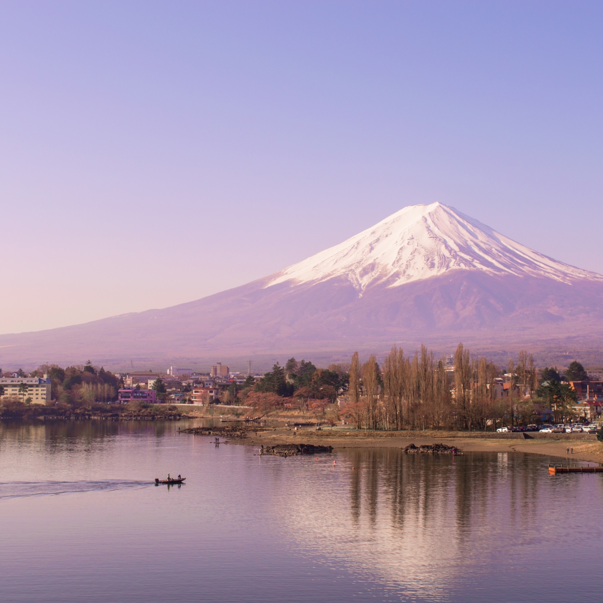 Enjoy Mount Fuji on a road trip!
